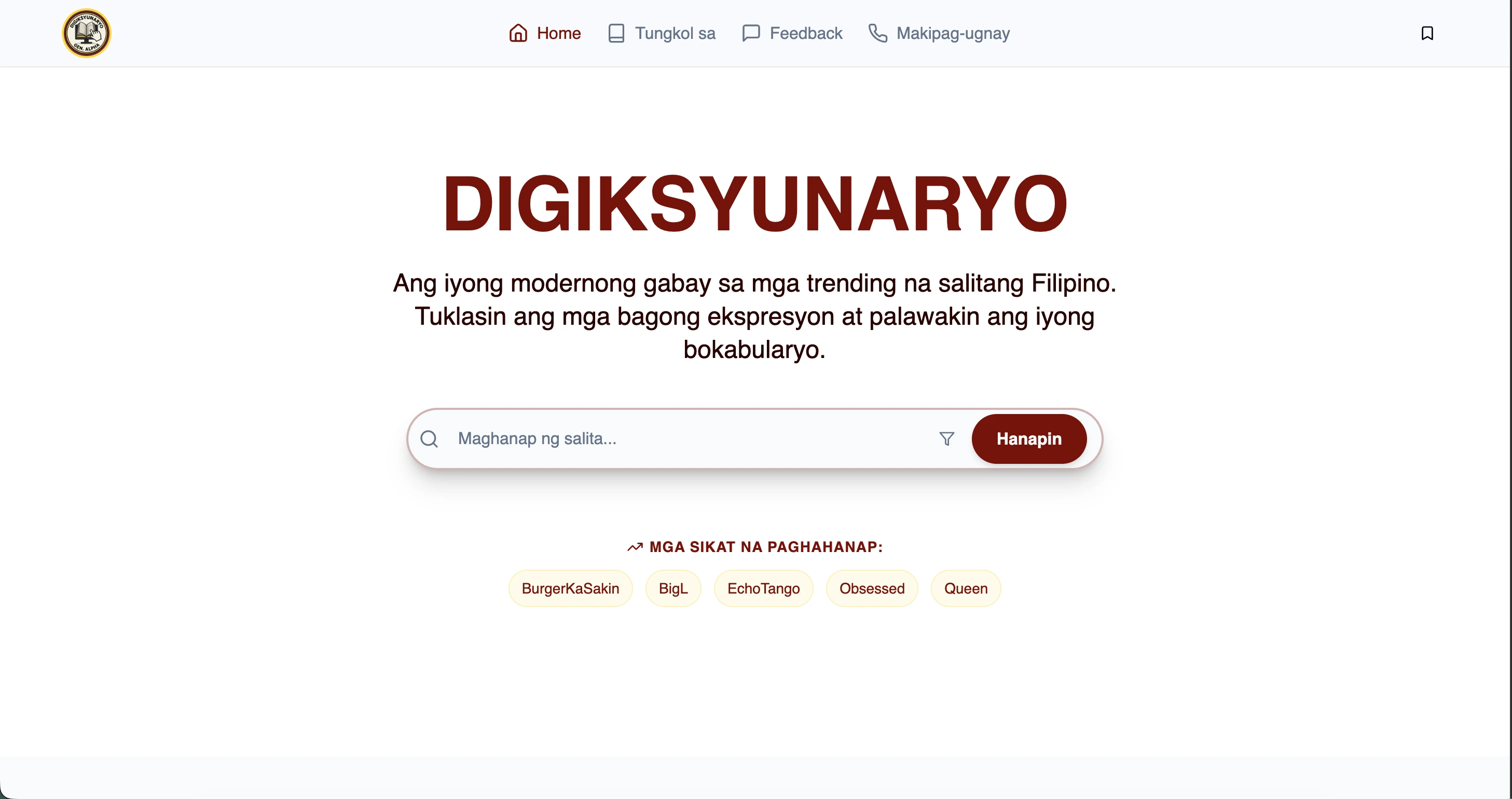 Digiksyunaryo Digital Filipino Slang Dictionary